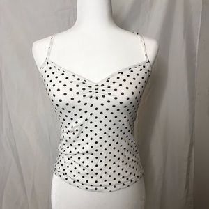 Forever 21 Polka Dot Crop Top